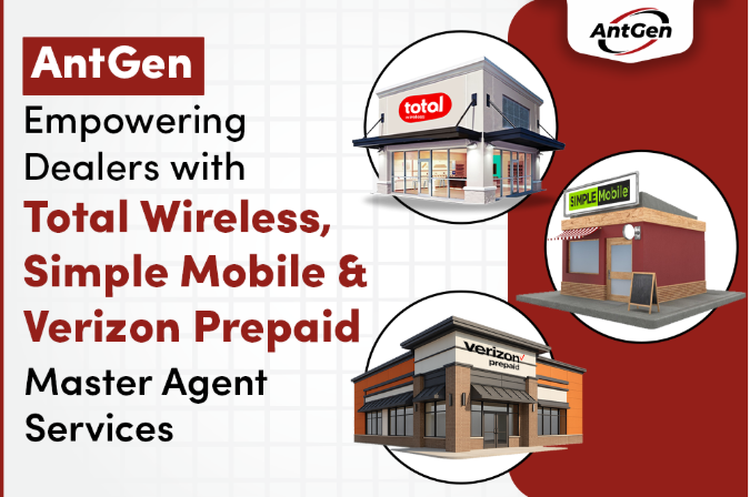 AntGen wireless dealers for Total Wireless, Simple Mobile & Verizon Prepaid
